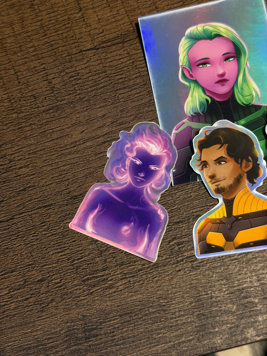4 Pack of Spike’s Last Life Stickers
