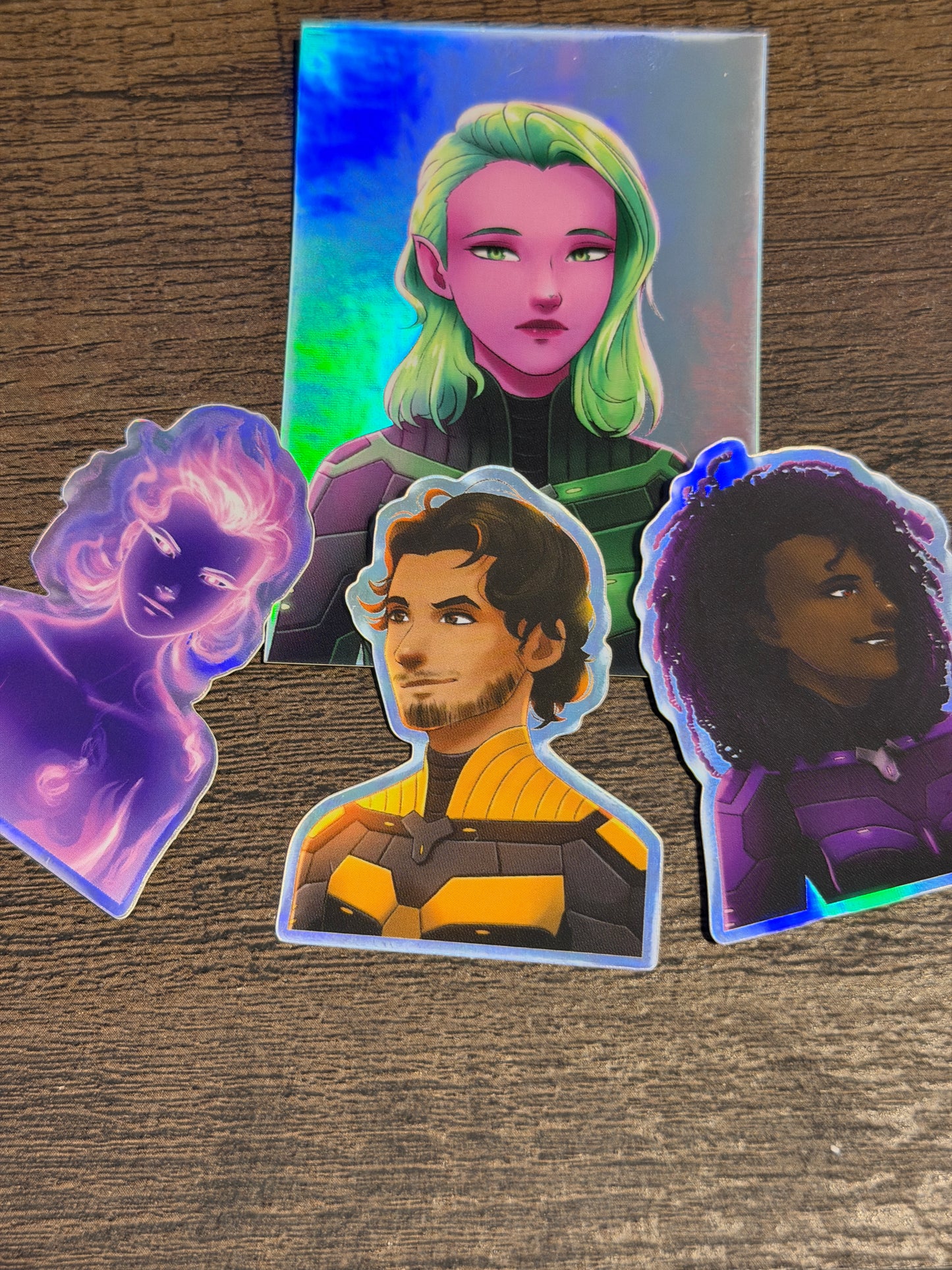 4 Pack of Spike’s Last Life Stickers